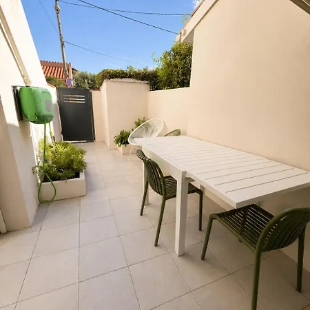 T2 Climatise Avec Parking Prive & Terrasse Canet-plage דירה קאנט אן רוסיון